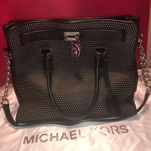 MICHAEL Michael Kors studded Hamilton tote